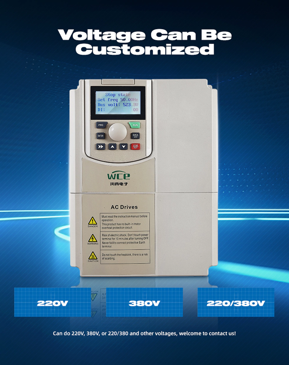 3 Phase 480V AC Drive VFD