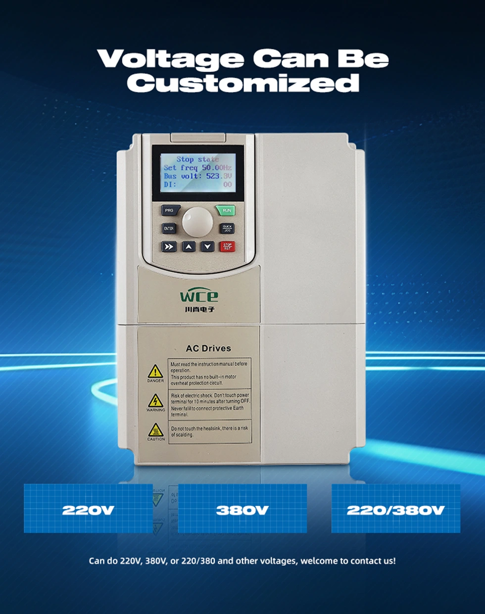 High Performance Three Phase VFD