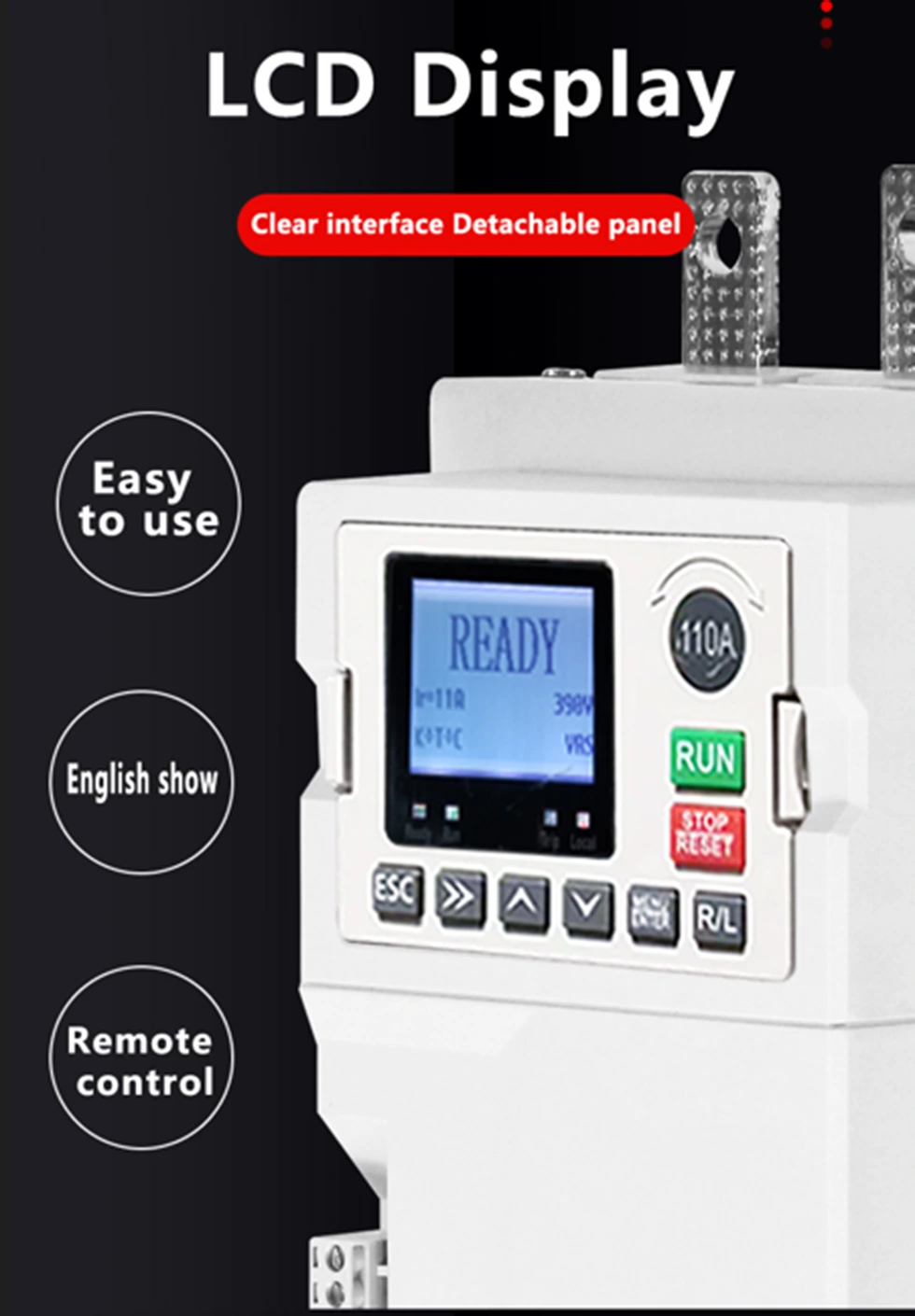400KW Online Soft Starter with English